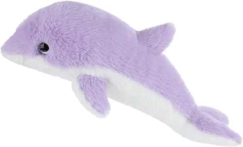 Vista 8 de Apricot Lamb Peluche de delfín azul oscuro para niños, juguetes de peluche suaves y lindos para bebés niñas y niños, 12 pulgadas