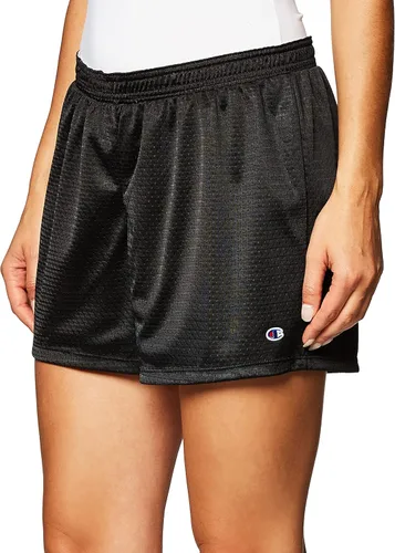 Vista 2 de Champion Women's Shorts, Mesh Pull-on Shorts, Loose Mesh Shorts, Athletic Mesh Shorts, 4