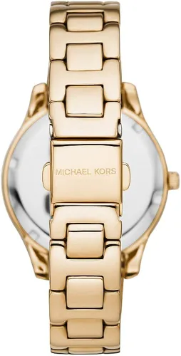 Vista 3 de Michael Kors Reloj de cuarzo Liliane para mujer con correa de acero inoxidable