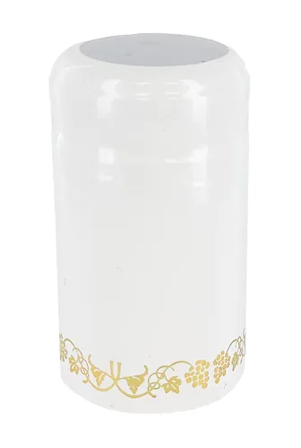 Vista 6 de Home Brew Ohio Paquete profesional de corcho y PVC (blanco con uvas doradas)