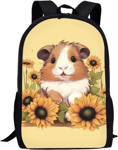 Vista 15 de HUGS IDEA Los animales frescos 3D niños escuela libro bolsa niños impresión mochilas, Baloncesto, Moderno