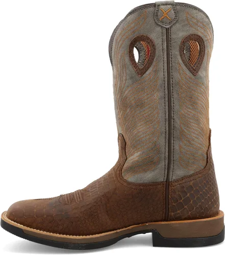 Vista 94 de Twisted X Botas Tech X para hombre de 12 pulgadas, botas occidentales casuales para hombre