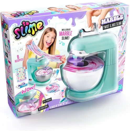 Vista 3 de Canal Toys So Slime Marble Twist N Slime Mezclador, Mezcla para Crear tu Propio Slime de Mármol, Aplasta, Estira y Gira para Efectos y Sensaciones