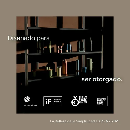 Vista 7 de LARS NYSØM Juego de Molinillo de Sal y Pimienta, Molinillos Manuales de Sal y Pimienta de Acero Inoxidable, Molinillo de Cerámica Ajustable