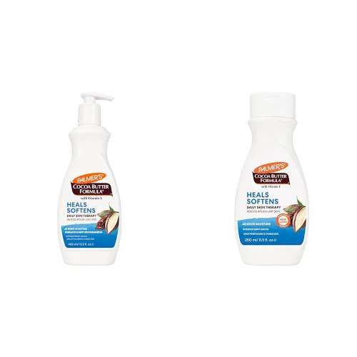 Vista 4 de Palmers - Loción de manteca de cacao. 8,5 onzas Smooth Marks, Tones, Softens Dry, Rough Skin, Intensely Moisturizing Body Lotion with Vitamin E