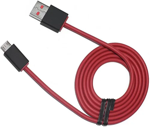 Vista 2 de Cable de carga micro USB de repuesto de 3.3 pies compatible con Beats por Dr Dre Studio 2.0, Beats Solo Wireless, Beats Pill Mini auriculares