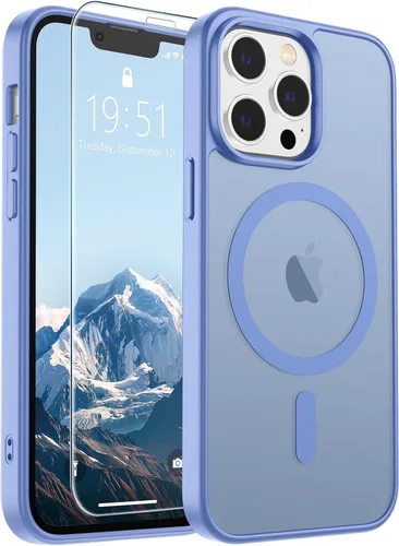 Vista 332 de SUPFINE Funda magnética para iPhone SE 2022 (3ª)/2020 (2ª), iPhone 8 (compatible con MagSafe) (protección contra caídas de grado militar), funda