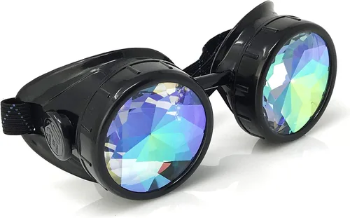 Vista 11 de Steampunk Mad Scientist - Gafas de protección para los ojos, estilo de soldadura