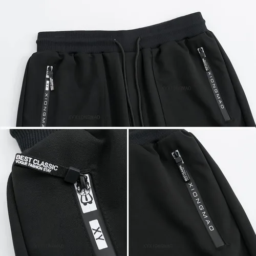 Vista 5 de XYXIONGMAO Pantalones deportivos para hombre Techwear Hip Hop Harem Pantalones Streetwear Tactical Track Pants