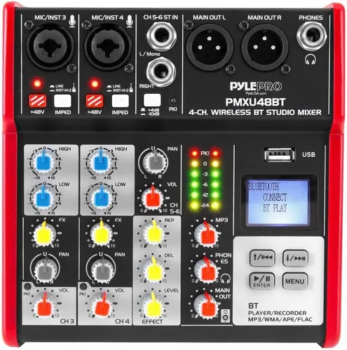 Vista 2 de Pyle - Consola analógica profesional