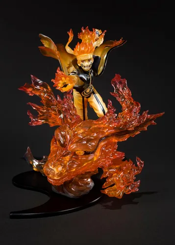 Vista 2 de TAMASHII NATIONS - Naruto Shippuden - Naruto Uzumaki -Kurama- Relación KIZUNA FiguartsZERO Figura Coleccionable Naruto Shipudden Kizuna Relación 6