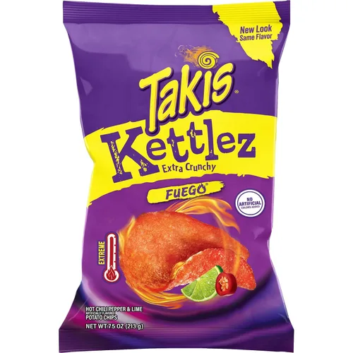 Vista 12 de Takis Fuego Stix - Palitos de maíz para aperitivos, bolsa de 9.9 onzas
