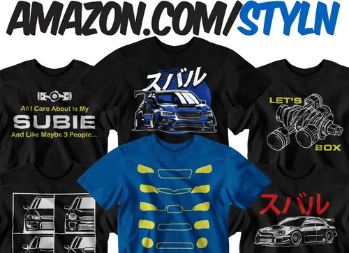 Vista 3 de All I Care About is My Subie - Camiseta