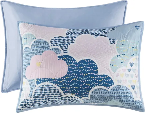 Vista 11 de Intelligent Design Juego de Edredón Reversible de Algodón para Niños - Diversión Vibrante, Estampado Juguetón, Ropa de Cama para Niños de Todas