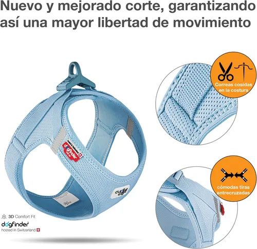 Vista 18 de Arnés Chaleco Curli Clasp Air-Mesh Negro 3XS