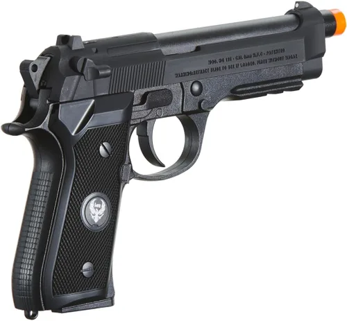 Vista 3 de HFC Steel Beretta M9 300 FPS Pistola de Airsoft de gas verde