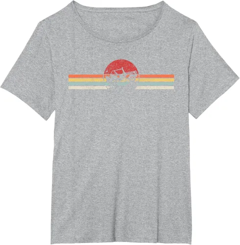 Vista 54 de Camiseta retro vintage Off Road 4X4 Negro