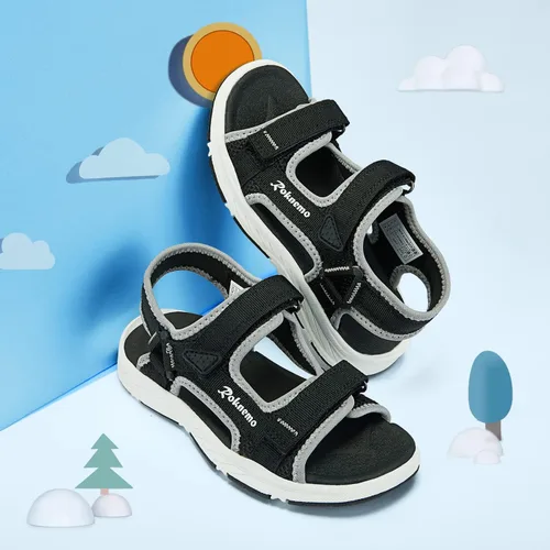 Vista 5 de Sandalias deportivas de verano para niños y niñas, unisex, con puntera abierta, para playa, senderismo, al aire libre (niños pequeñosniños grandes)