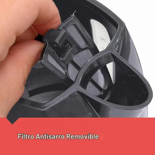 Vista 6 de BLACK+DECKER - Tetera eléctrica inalámbrica de 1.7 L, color gris