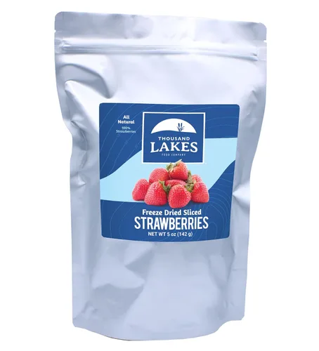 Vista 9 de Thousand Lakes – Frutas Deshidratadas Congeladas – Fresas 1.2 onzas Sin Azúcar Añadido Fresas Cortadas al 100%