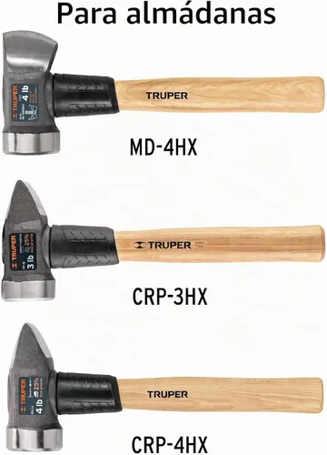 Vista 5 de Truper Mango de repuesto de madera de 12 pulgadas para martillo