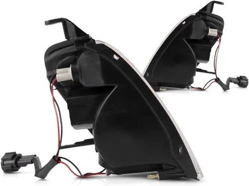 Vista 6 de Para 1998-2000 Nissan Frontier juego de luces de estacionamiento/señal lado del conductor y del pasajero NI2520124 + NI2521124 26125-7Z425 +