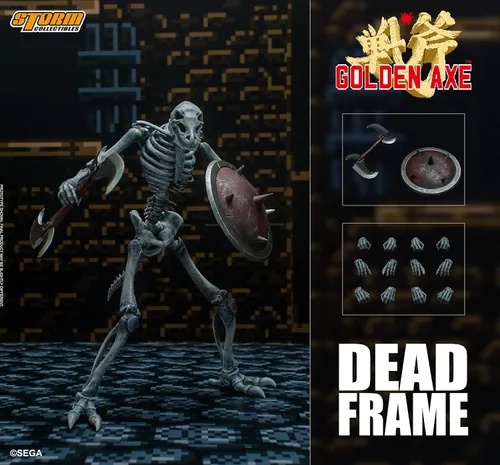 Vista 7 de Storm Collectibles Storm COLL Golden Axe Dead Frame 1/12 AF 2PK