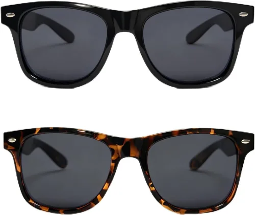 Vista 7 de VISOONE Square Sunglasses for Women Men UV400 Retro Sun Glasses