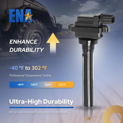 Vista 3 de ENA Juego de 4 bobinas de encendido compatibles con Chevrolet Suzuki Tracker Aerio Esteem Vitara 1999 2000 2001 2002 2003 2004 2005 2006 2007 1.6L