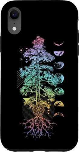 Vista 25 de Tree of Life Phases of The Moon Yoga Chakra Gift Case for iPhone 17