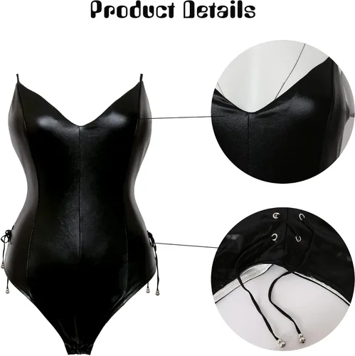 Vista 4 de Drofe Disfraz de conejito para mujer, senpai, cosplay, anime, traje de rol