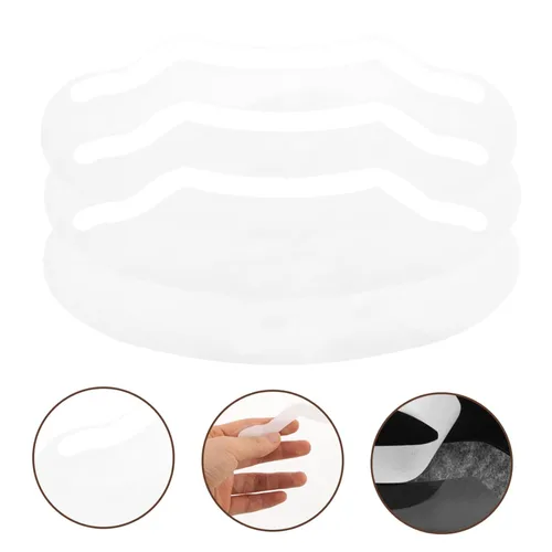 Vista 9 de 50 unids corte de pelo Escudo de ojos Salon Eye Shields Shower Face Hair Protector para corte de pelo