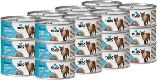 Vista 13 de Nulo Receta de Ternera y Cordero Paté - Comida húmeda enlatada para gatos, 5.5 onzas (paquete de 24)