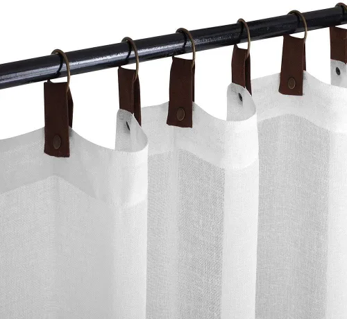 Vista 25 de Everyday Celebration Cortinas de ventana 100% opacas para puerta corrediza de ventana, cortinas opacas con forro térmico, cortinas con ojales
