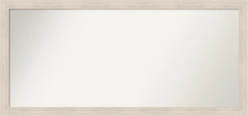 Vista 8 de Amanti Art Espejo personalizado, espejo de baño estrecho Alexandria White Wash, espejo de pared o espejo de tocador de baño sobre el fregadero