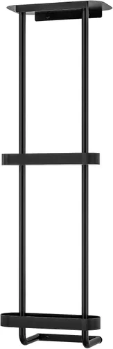 Vista 10 de STWWO Toallero para Baño Montado en Pared, Toallero de Pared de 22 Pulgadas para Toallas Enrolladas, Almacenamiento de Toallas para Baño Pequeño