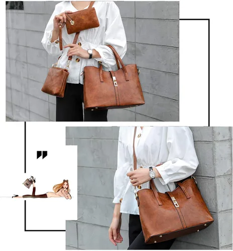 Vista 4 de AILLOSA - Carteras y bolsos de mano para mujer bolsa de hombro