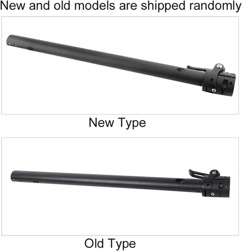 Vista 6 de VGEBY Extensor de la vespa, poste plegable de aluminio negro para la vespa eléctrica de Mijia M365