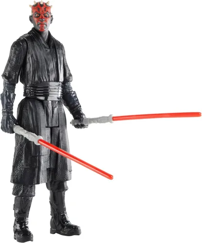 Vista 2 de STAR WARS Clash of The Dark Side, juego de figuras de acción de 12 pulgadas, paquete de 3 figuras y 4 accesorios, juguetes para niños de 4 años