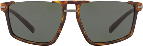 Vista 3 de Versace Gafas de sol para hombre marco de la Habana lentes verdes 2362in Verde