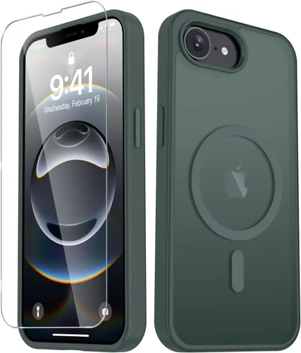 Vista 337 de Funda para Google Pixel 10 Pro XL, cubierta magnética mate, color negro Fit for MagSafe, Screen Protector included, Shockproof Military Grade