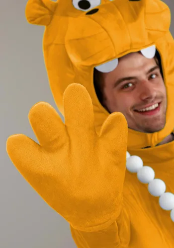 Vista 7 de Disfraz Naranja de Hungry Hungry Hippos para Adultos Multicolor