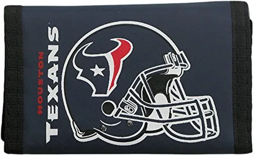 Vista 8 de Rico Industries NFL Football - Cartera de nailon de tres pliegues