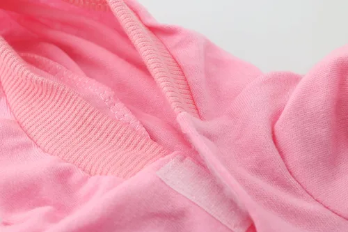 Vista 6 de Camisas rosas para perras, ropa para cachorros, sudadera con capucha para mujer, sudadera con corona de princesa para mascotas, camiseta para perros