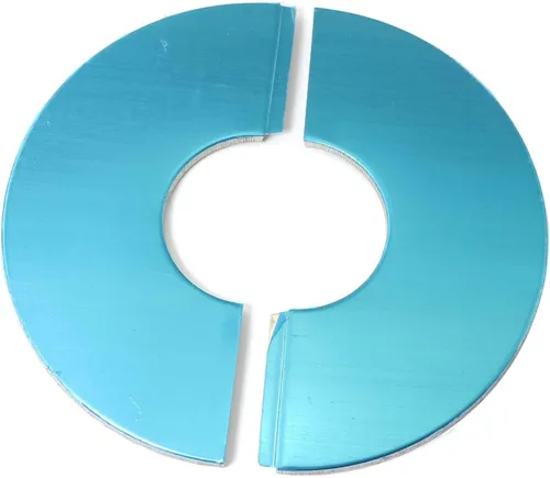 Vista 10 de 2 piezas de brida dividida de pared, placa redonda de acero inoxidable, accesorios de cubierta de tubería de agua montada en la pared para tubería