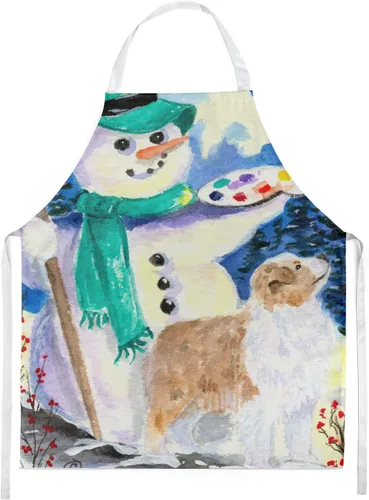 Vista 71 de Caroline's Treasures Delantal unisex Suzanne Staines Dogs Pastor australiano 8283