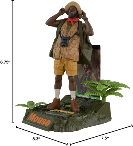 Vista 8 de McFarlane Toys - Figura posada de Franklin Mouse Finbar (Jumanji) de Movie Maniacs de 6 pulgadas