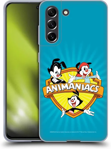Vista 14 de Head Case Designs Officially Licensed Animaniacs Dot Graphics Gel Case [Military Grade Protection] Compatible with Samsung Galaxy S21 FE 5G and