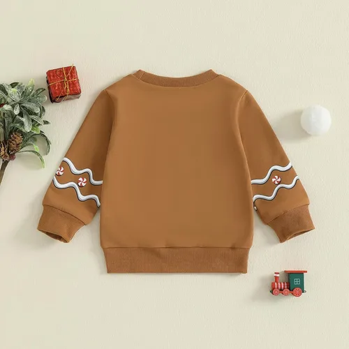 Vista 102 de Disfraz de Halloween para bebé, sudadera de calabaza con cuello redondo, suéter de manga larga, ropa de otoño