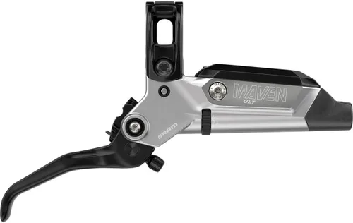 Vista 2 de SRAM Maven Ultimate Stealth - Freno de disco y palanca - Trasero, montaje Negro/Plateado